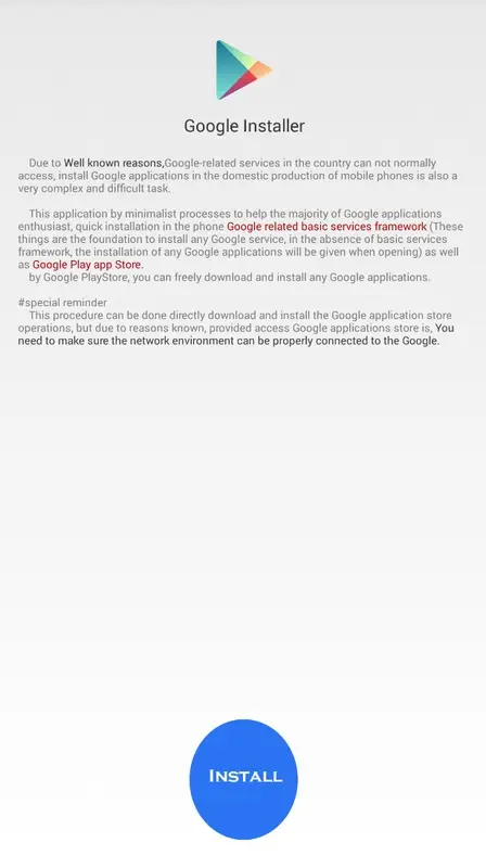 Google Installer